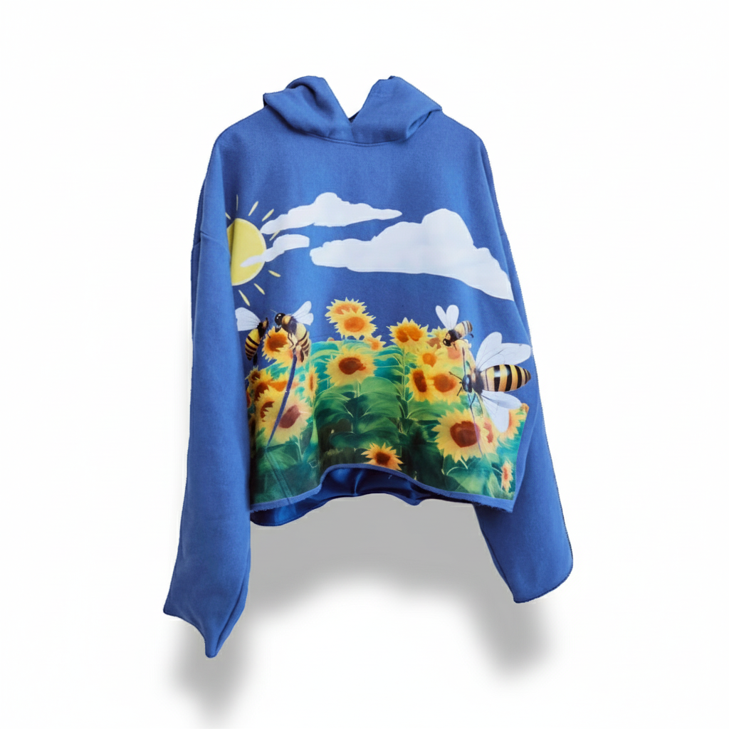 Garcon Le Fleur Bleu Hoodie