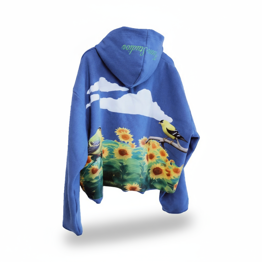 Garcon Le Fleur Bleu Hoodie
