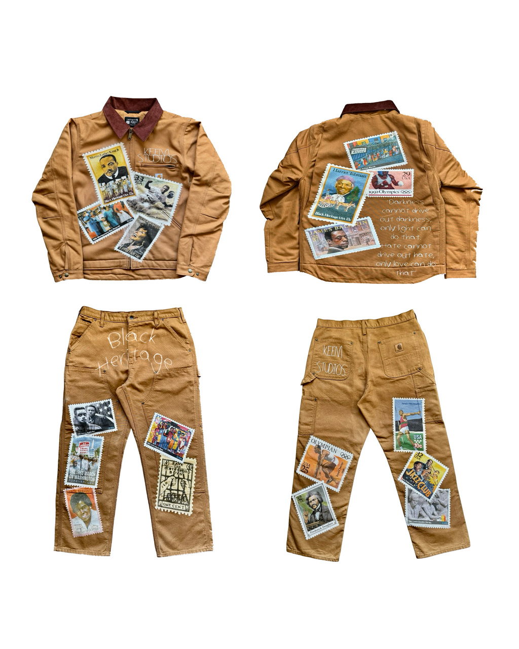 Black Heritage Carhartt Jacket