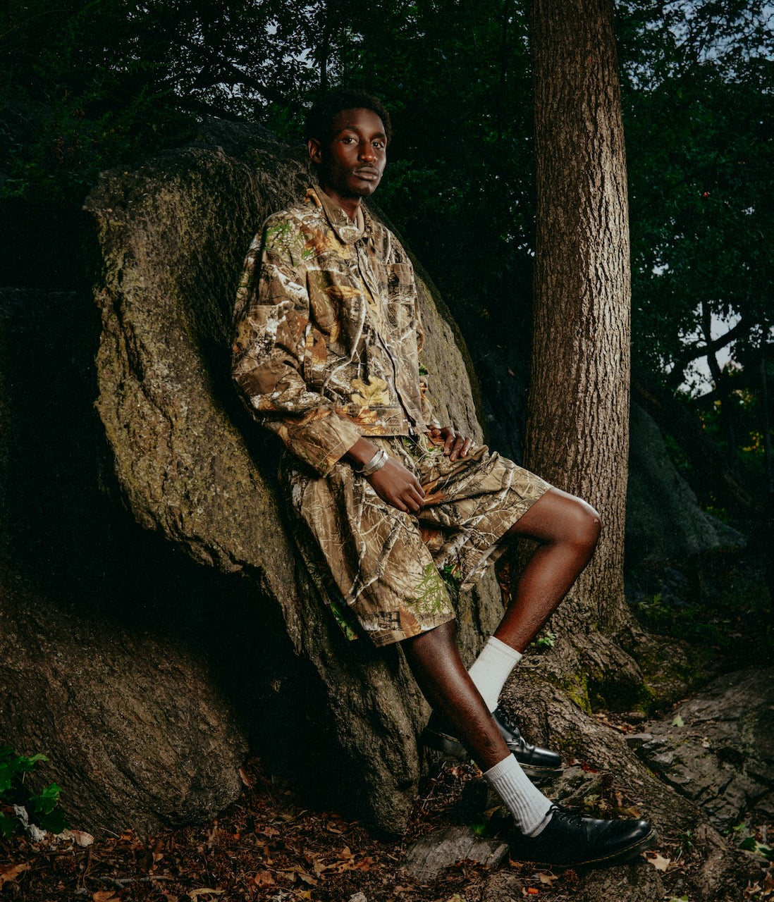 Woodland Pleated Short