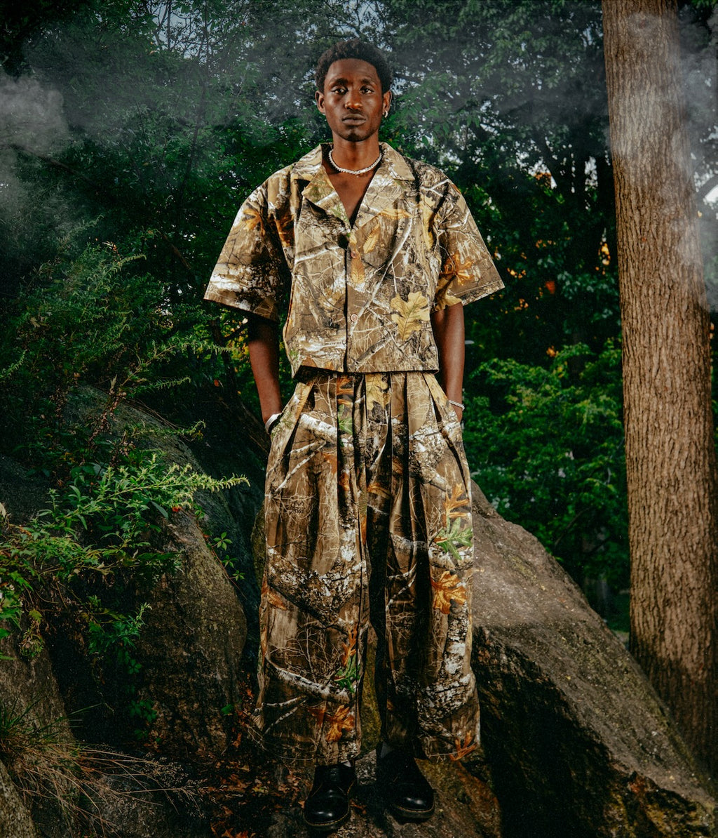 Woodland Pleated Pant