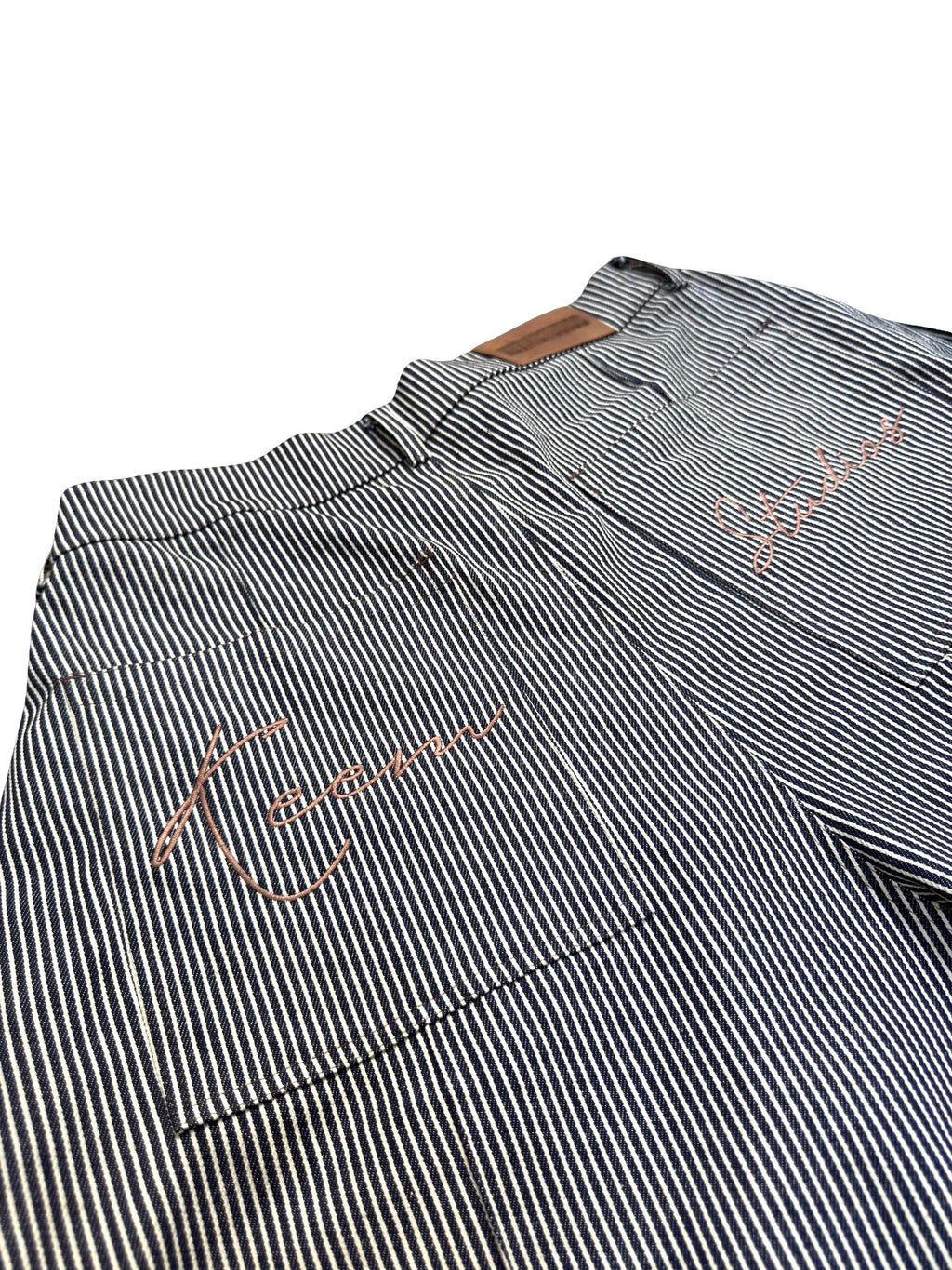 Pin- Stripe Pleated Pant