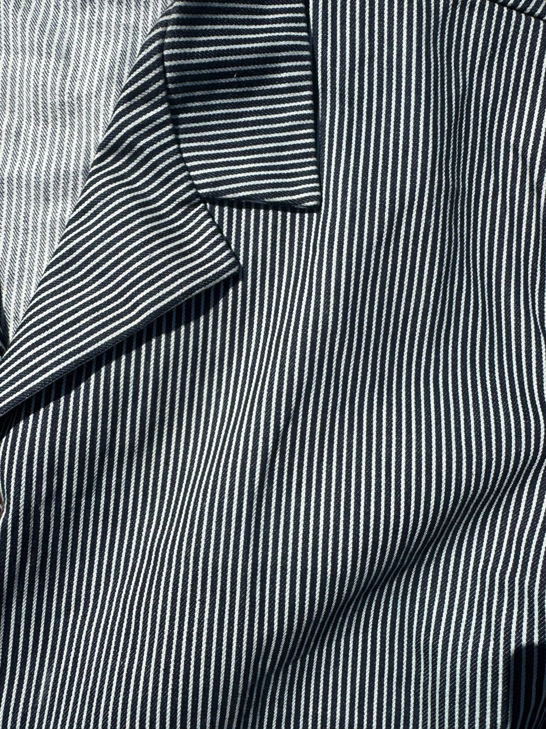 Pin- Stripe Short Sleeve